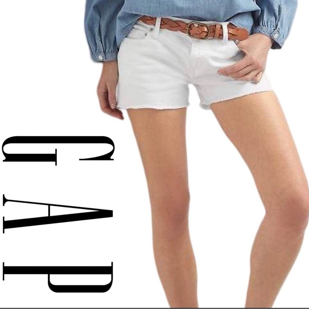 NWT Gap Sexy Boyfriend Short White Women’s Size 8R PRICE FIRM